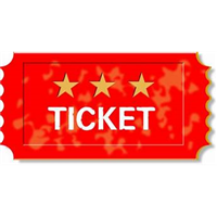 Grand Prize Raffle Ticket 10 Badge
